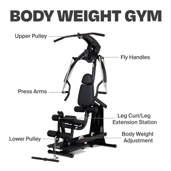 centr-body-weight-home-gym-machine
