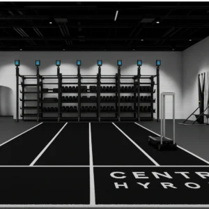 hyrox plain black turf